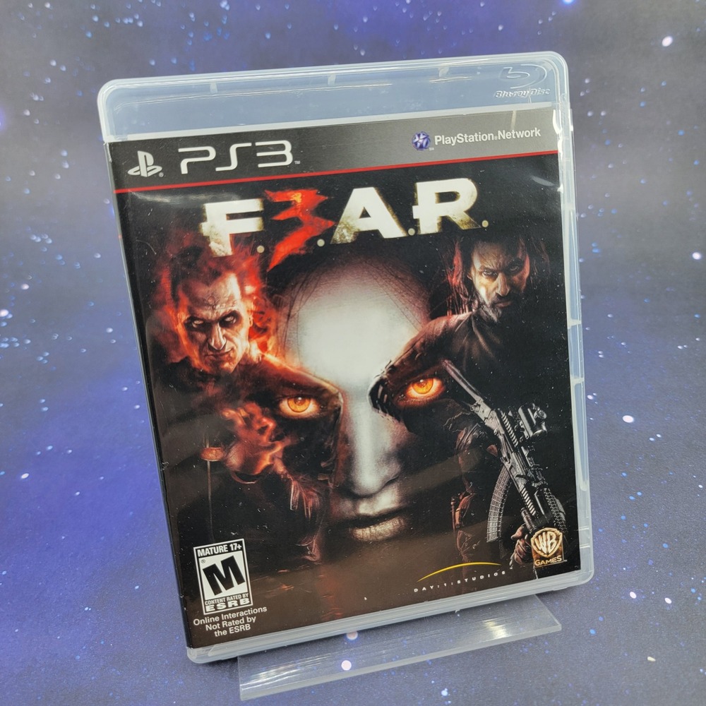 F.E.A.R. 3 F3AR Sony PlayStation 3 PS3 Game Horror FPS Warner Bros BLUS-30511